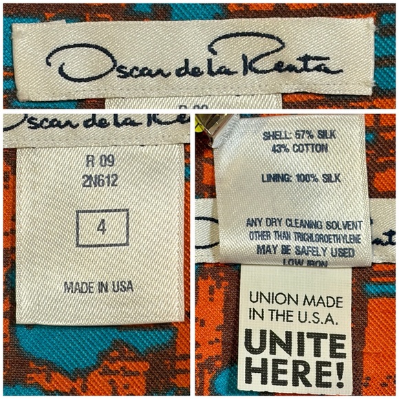 OSCAR DE LA RENTA new Pleated Dress NWOT - Picture 3 of 17